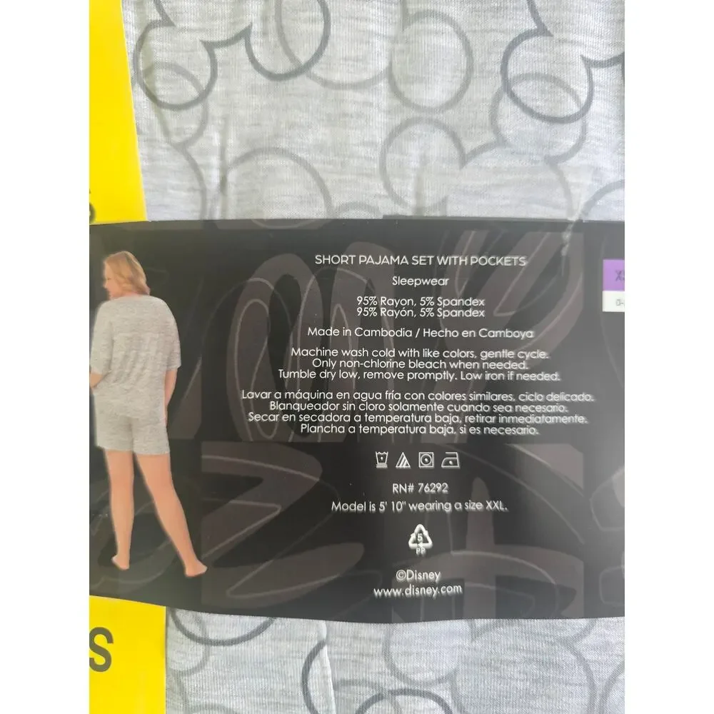 Women's Disney Pajama‎ Set Size Small BNWT
